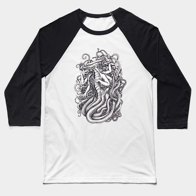 Mother Hydra Type III Baseball T-Shirt by HintermSpiegel